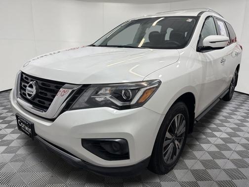 Glacier White 2017 Nissan Pathfinder S