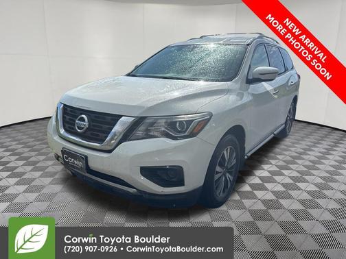 Glacier White 2017 Nissan Pathfinder S