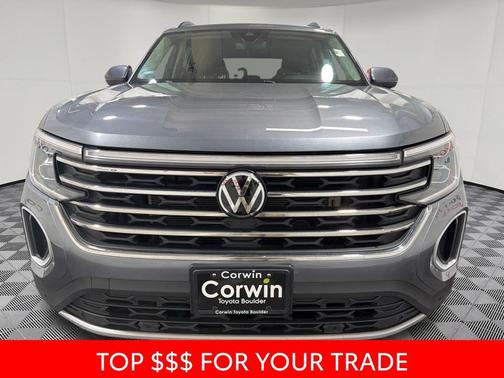 Gray 2025 Volkswagen Atlas 2.0T SE w/Technology 4MOTION