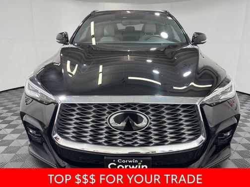 Black Obsidian 2023 INFINITI QX55 ESSENTIAL
