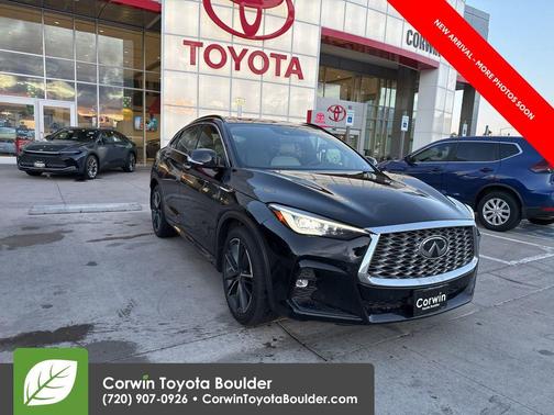 Black Obsidian 2023 INFINITI QX55 ESSENTIAL