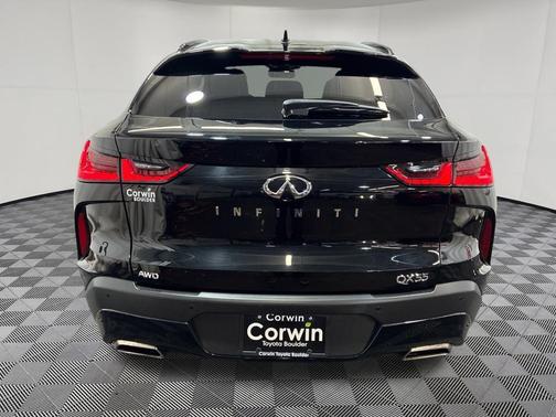 Black Obsidian 2023 INFINITI QX55 ESSENTIAL