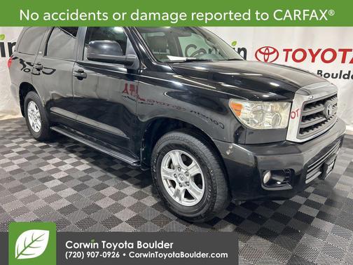 Black 2008 Toyota Sequoia SR5