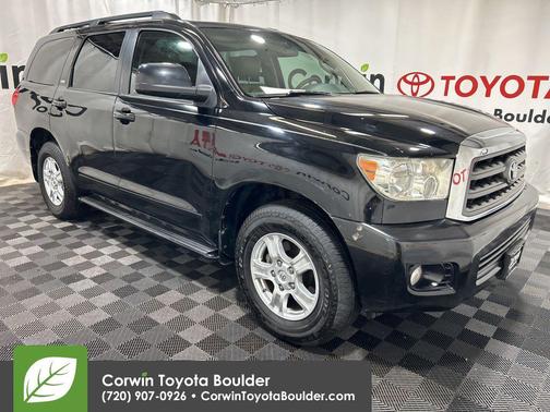 Black 2008 Toyota Sequoia SR5