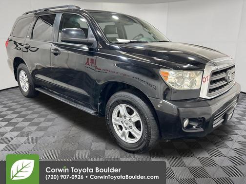 Black 2008 Toyota Sequoia SR5