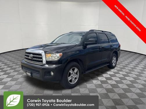Black 2008 Toyota Sequoia SR5