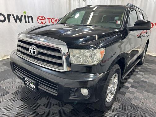 Black 2008 Toyota Sequoia SR5