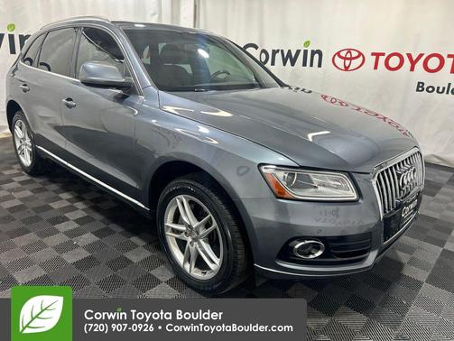 Gray 2015 Audi Q5 3.0 TDI Premium Plus