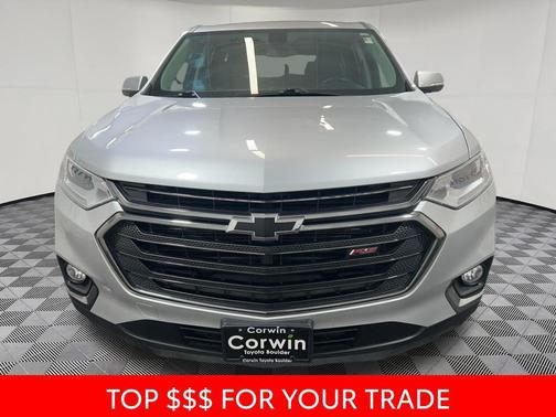 Silver Ice Metallic 2019 Chevrolet Traverse RS