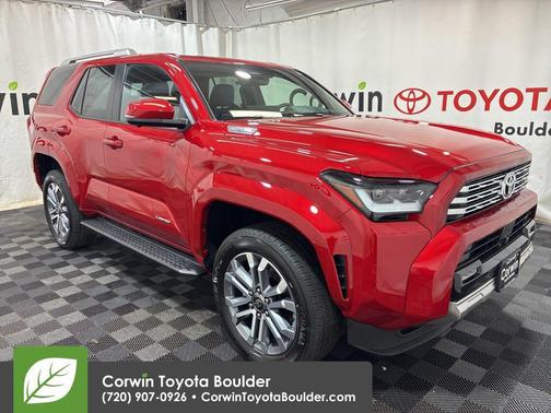 Supersonic Red 2026 Toyota 4Runner Limited