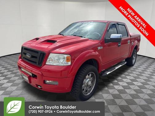 Bright Red Clearcoat 2005 Ford F-150 FX4 SuperCrew