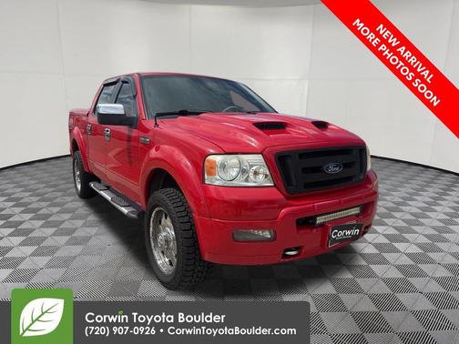 Bright Red Clearcoat 2005 Ford F-150 FX4 SuperCrew