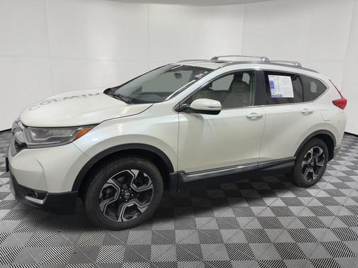 White Diamond Pearl 2017 Honda CR-V Touring
