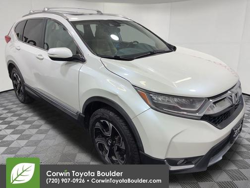 White Diamond Pearl 2017 Honda CR-V Touring