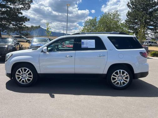 White Frost Tricoat 2016 GMC Acadia SLT-1