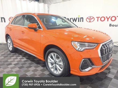 Pulse Orange 2025 Audi Q3 Premium 45 TFSI S line quattro Tiptronic