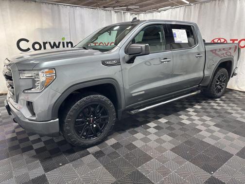 Satin Steel Metallic 2021 GMC Sierra 1500 Elevation