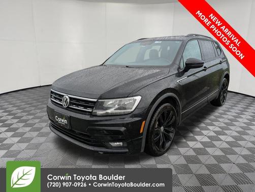 Deep Black 2021 Volkswagen Tiguan 2.0T SE R-Line Black 4MOTION