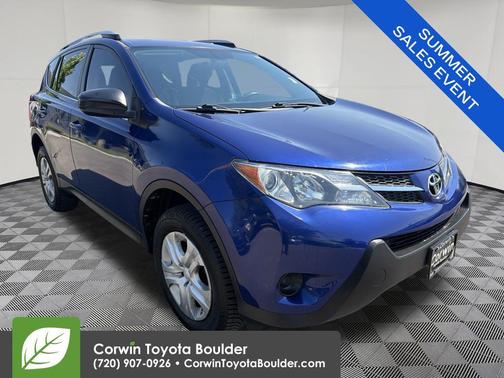 Blue Crush Metallic 2014 Toyota RAV4 LE