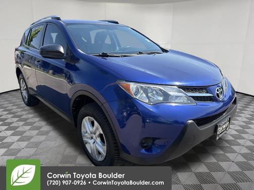 Blue Crush Metallic 2014 Toyota RAV4 LE