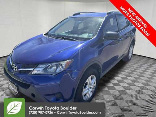 Blue Crush Metallic 2014 Toyota RAV4 LE