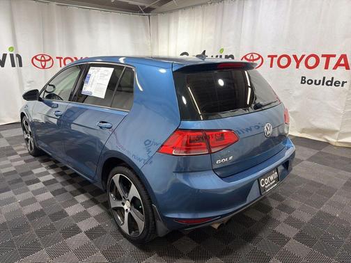Blue Metallic 2016 Volkswagen Golf TSI 2-Door