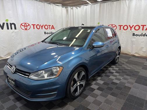 Blue Metallic 2016 Volkswagen Golf TSI 2-Door
