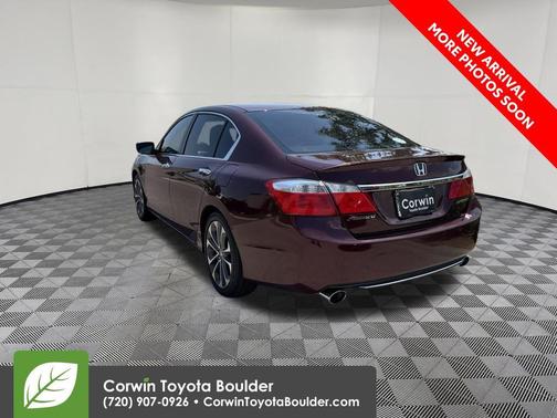 Maroon 2014 Honda Accord Sport