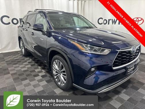 2021 Toyota Highlander Hybrid Platinum