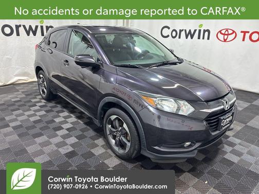 Crystal Black Pearl 2018 Honda HR-V EX