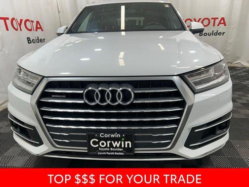 Glacier White 2017 Audi Q7 2.0T Premium