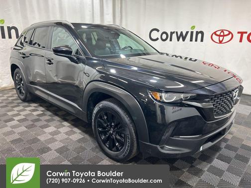 Jet Black Mica 2025 Mazda CX-50 2.5 S Preferred Package