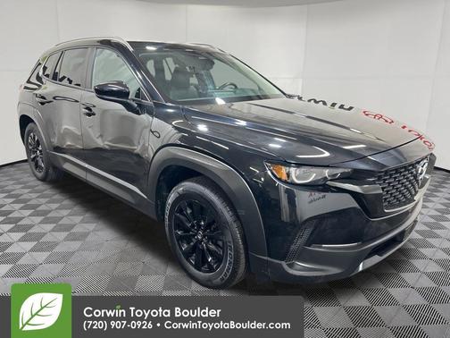 Jet Black Mica 2025 Mazda CX-50 2.5 S Preferred Package