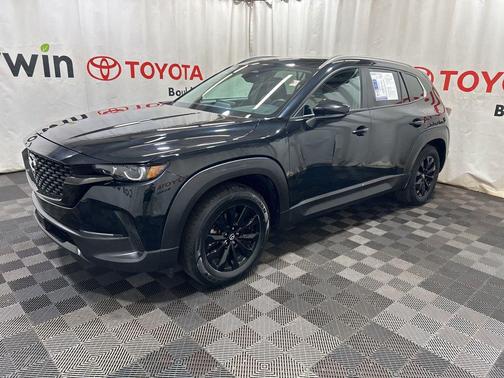 Jet Black Mica 2025 Mazda CX-50 2.5 S Preferred Package