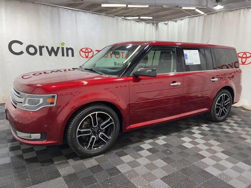 Ruby Red Metallic 2014 Ford Flex Limited w/EcoBoost