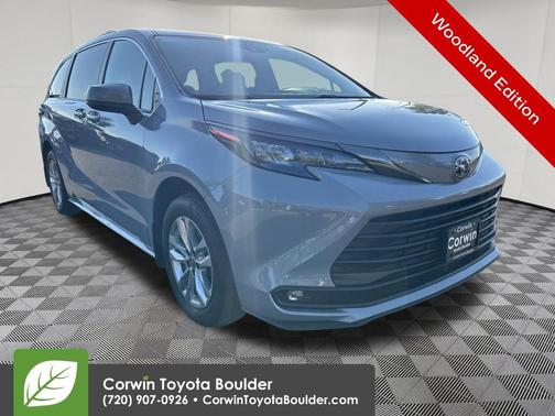 Cement 2022 Toyota Sienna Woodland Edition