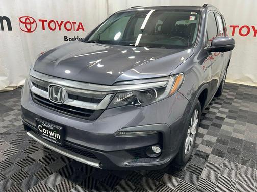 Modern Steel Metallic 2021 Honda Pilot AWD EX
