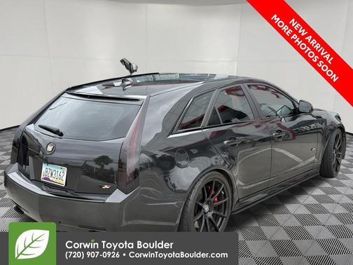 Thunder Gray ChromaFlair 2013 Cadillac CTS-V Base