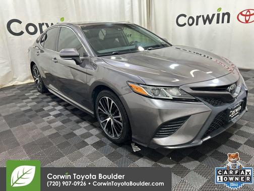 Predawn Gray Mica 2019 Toyota Camry SE
