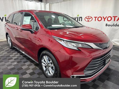 Ruby Flare Pearl 2026 Toyota Sienna Limited