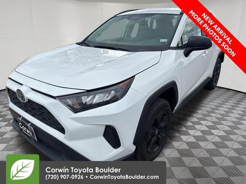 White 2022 Toyota RAV4 Hybrid LE