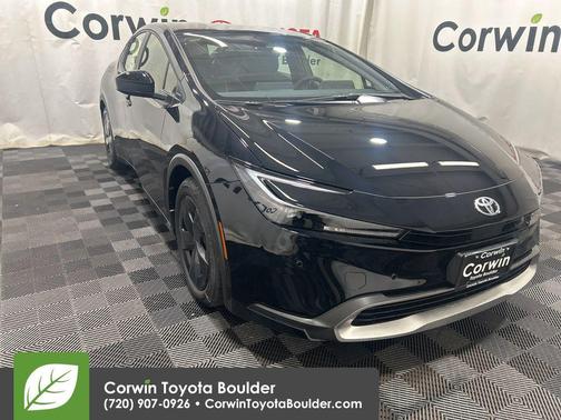 Midnight Black Metallic 2026 Toyota Prius Plug-In Hybrid SE