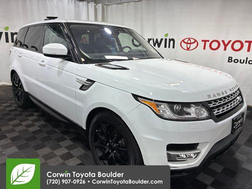 Fuji White 2017 Land Rover Range Rover Sport 3.0L Supercharged HSE
