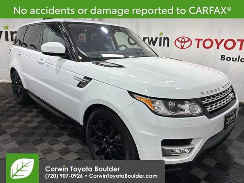 Fuji White 2017 Land Rover Range Rover Sport 3.0L Supercharged HSE