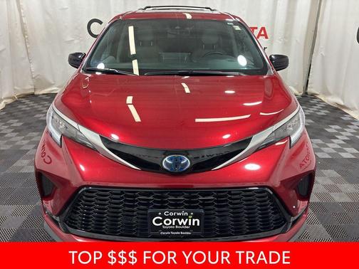 Ruby Flare Pearl 2022 Toyota Sienna XSE 7 Passenger