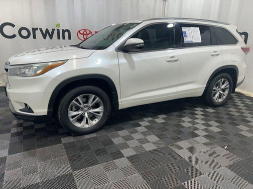 Blizzard Pearl 2015 Toyota Highlander XLE
