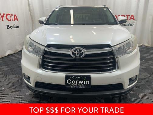 Blizzard Pearl 2015 Toyota Highlander XLE