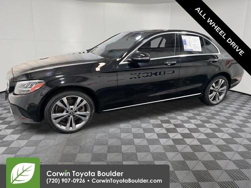 Black 2019 Mercedes-Benz C-Class C 300 4MATIC