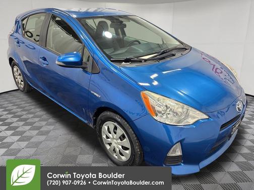 Blue Streak Metallic 2014 Toyota Prius c Two