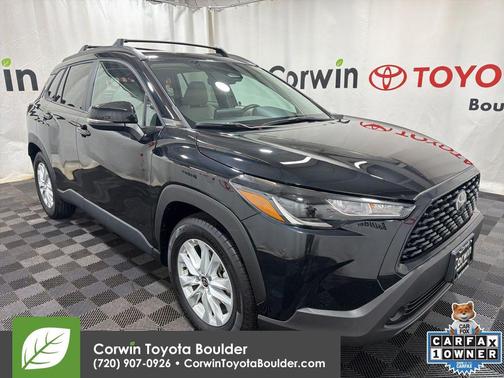 Jet Black 2024 Toyota Corolla Cross LE